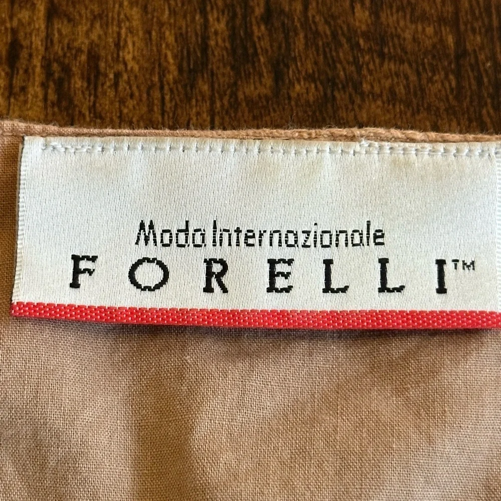 FORELLI | Vintage Boho, Western Textured 100% Cotton Vest, Size 14/16